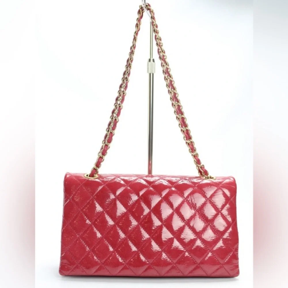 💎 CELEBRITY 💎 LIKE NEW CHANEL double chain Striking bag - Picture 6 of 14